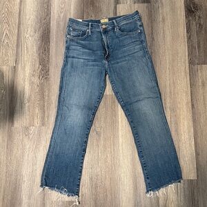 MOTHER Dark Blue Denim Jeans